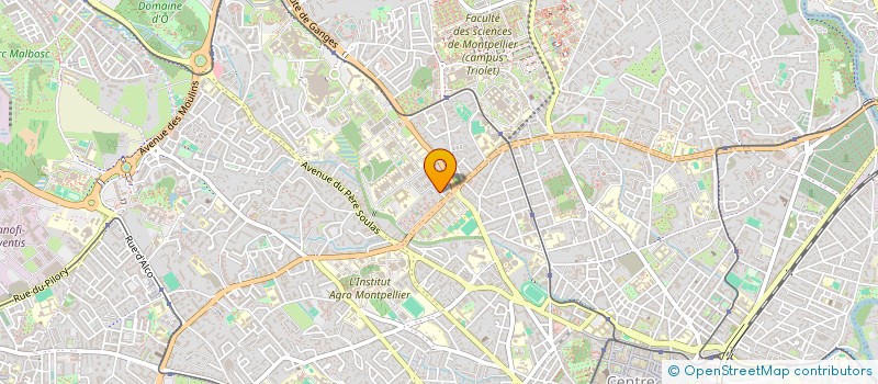 localisation de l'entreprise MONSIEUR MATTEO SOROLLA à MONTPELLIER
