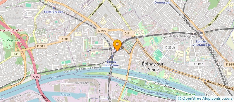 localisation de l'entreprise MONSIEUR MATTEO TANGHE à EPINAY-SUR-SEINE
