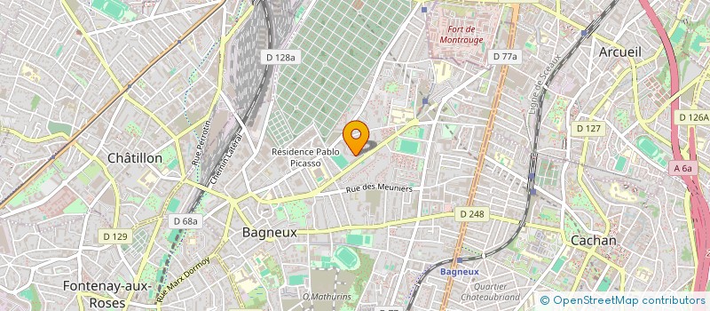 localisation de l'entreprise MONSIEUR MATTEO TARPAU à BAGNEUX