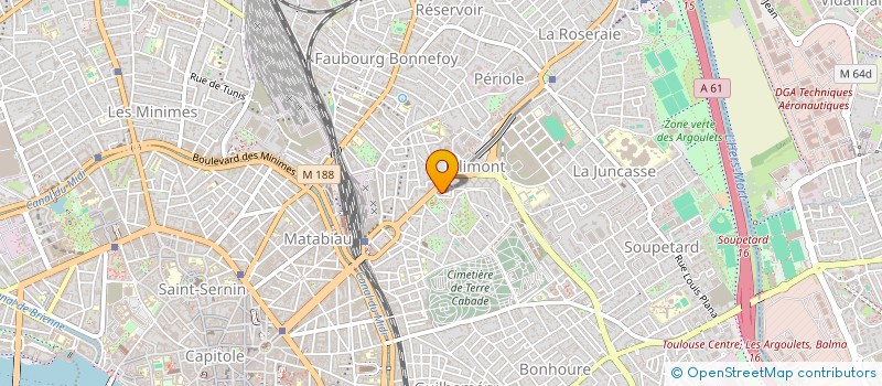 localisation de l'entreprise MONSIEUR MATTEO TECHER à TOULOUSE