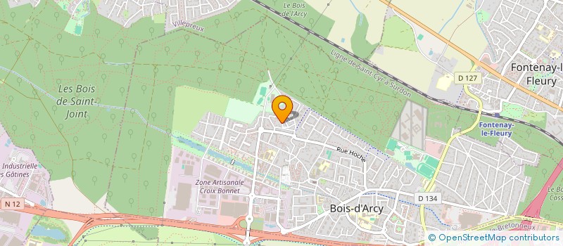 localisation de l'entreprise MONSIEUR MATTEO TORRES  BOIS-D'ARCY