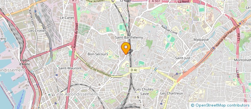 localisation de l'entreprise MONSIEUR MATTEO WILL à MARSEILLE