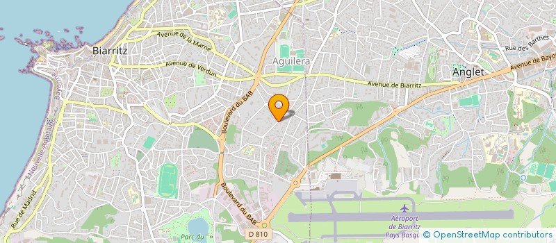 localisation de l'entreprise MONSIEUR MATTEO ZANNI à BIARRITZ