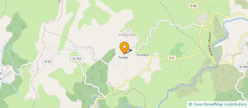 localisation de l'entreprise MONSIEUR MATTEU QUIRICONI à VALLECALLE