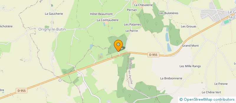 localisation de l'entreprise MONSIEUR MATTEW SERAPHIN à BELFORET-EN-PERCHE