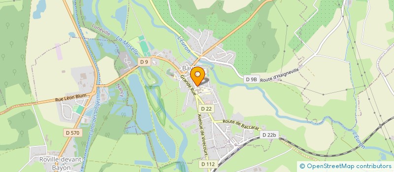 localisation de l'entreprise MONSIEUR MATTHEO CHENNOUF  BAYON