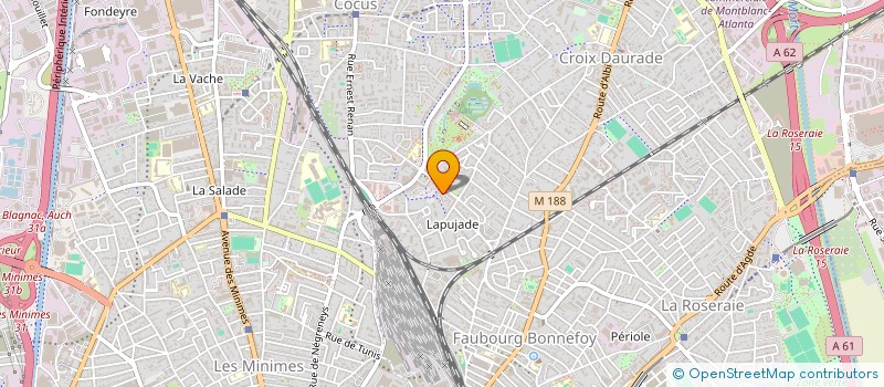 localisation de l'entreprise MONSIEUR MATTHEO JUBBE à TOULOUSE