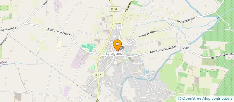 localisation de l'entreprise MONSIEUR MATTHEO MAGNAT  EYRAGUES