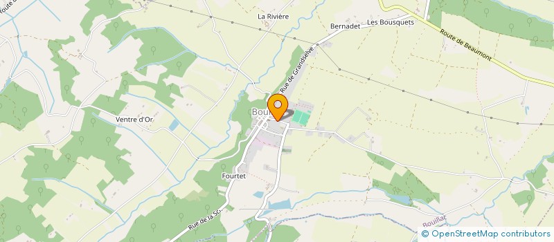 localisation de l'entreprise MONSIEUR MATTHEO MONTANE  MAS-GRENIER