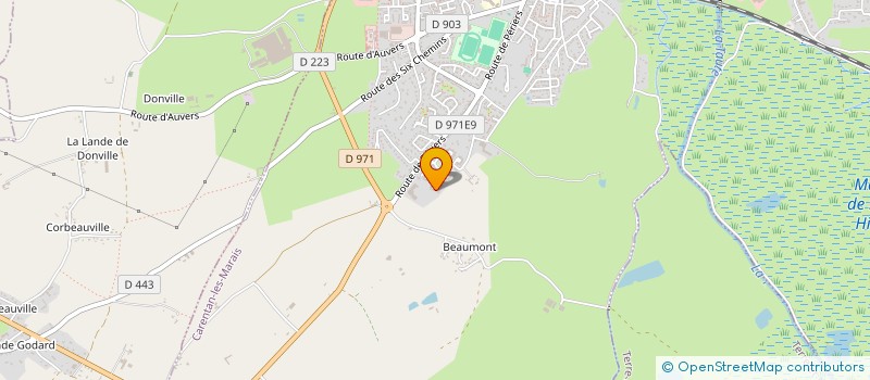 localisation de l'entreprise MONSIEUR MATTHEO ROUCOU  CARENTAN-LES-MARAIS