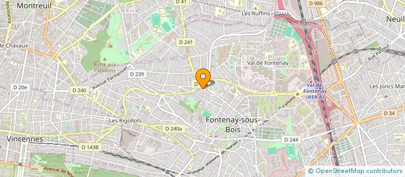 localisation de l'entreprise MONSIEUR MATTHEO SANCHEZ NAVARRO à FONTENAY-SOUS-BOIS