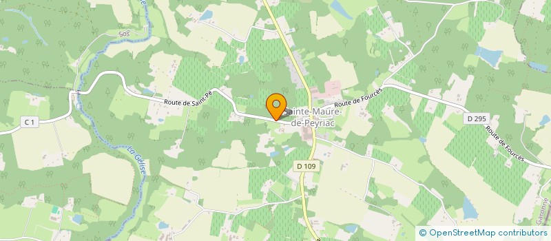 localisation de l'entreprise MONSIEUR MATTHEW BELL  SAINT-PE-SAINT-SIMON