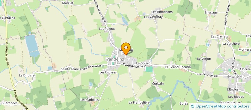 localisation de l'entreprise MONSIEUR MATTHEW BERARDAN  VANDEINS