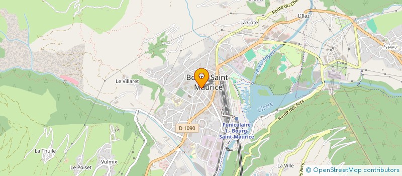 localisation de l'entreprise MONSIEUR MATTHEW BIRKBY à BOURG-SAINT-MAURICE