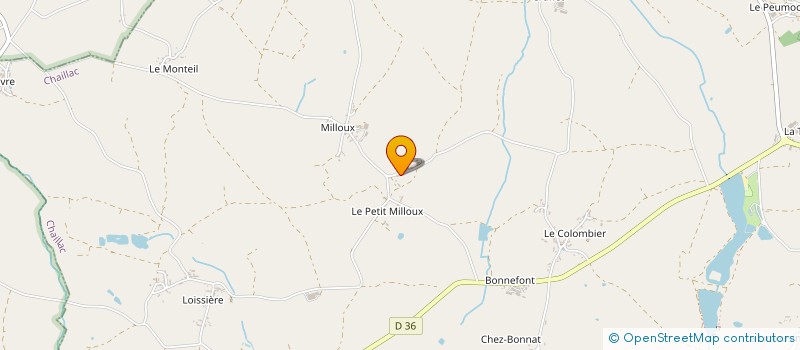 localisation de l'entreprise MONSIEUR MATTHEW BUCKTROUT à CHAILLAC