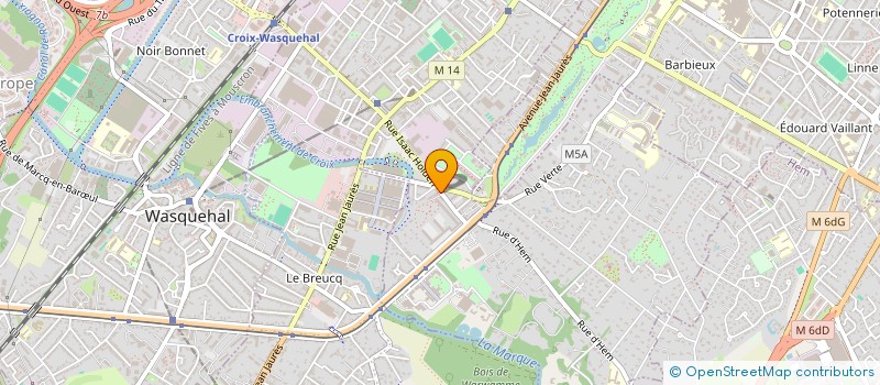 localisation de l'entreprise MONSIEUR MATTHEW CLARKE  CROIX