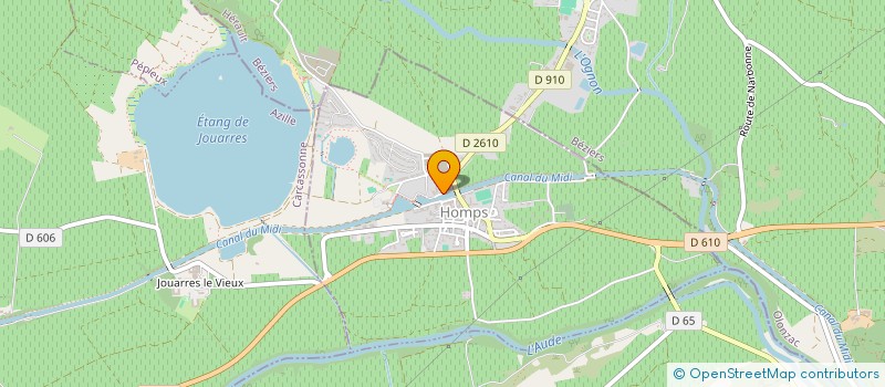 localisation de l'entreprise MONSIEUR MATTHEW COLE  HOMPS