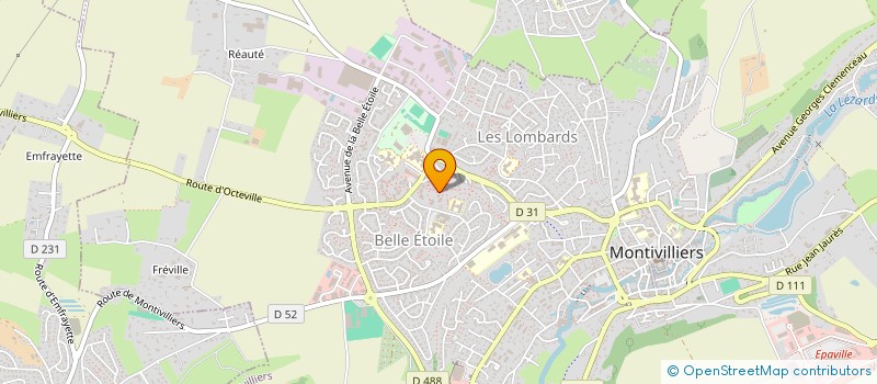 localisation de l'entreprise MONSIEUR MATTHEW DEBRAIZE à MONTIVILLIERS