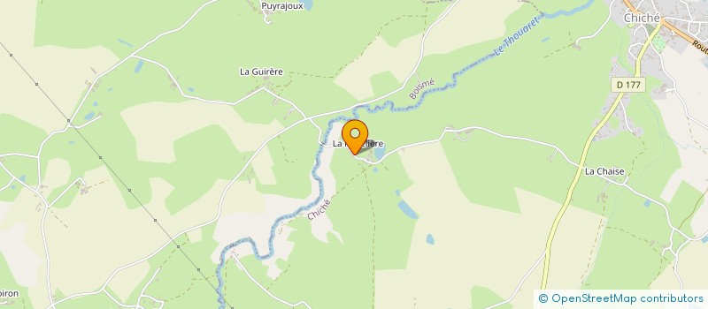 localisation de l'entreprise MONSIEUR MATTHEW EVANS  CHICHE