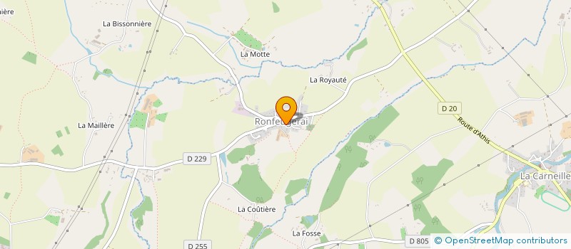 localisation de l'entreprise MONSIEUR MATTHEW EWENS à ATHIS-VAL DE ROUVRE