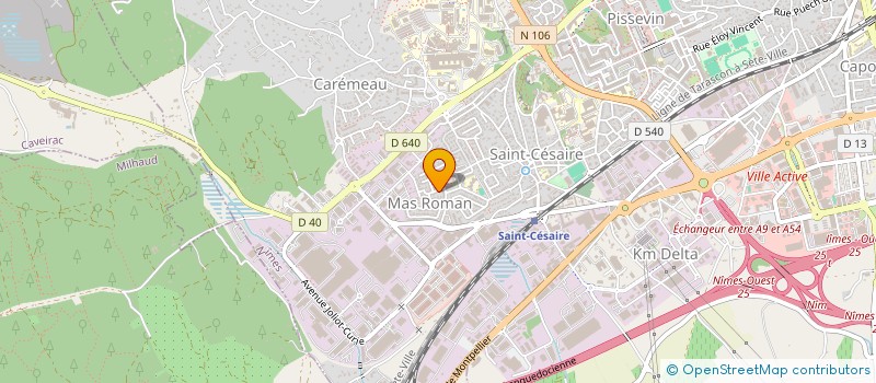 localisation de l'entreprise MONSIEUR MATTHEW FARGNIER  NIMES