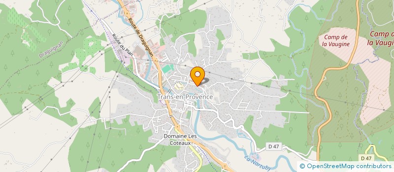 localisation de l'entreprise MONSIEUR MATTHEW GENEAU MASSON  TRANS-EN-PROVENCE