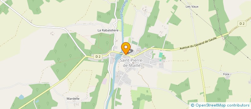 localisation de l'entreprise MONSIEUR MATTHEW JACKSON  SAINT-PIERRE-DE-MAILLE