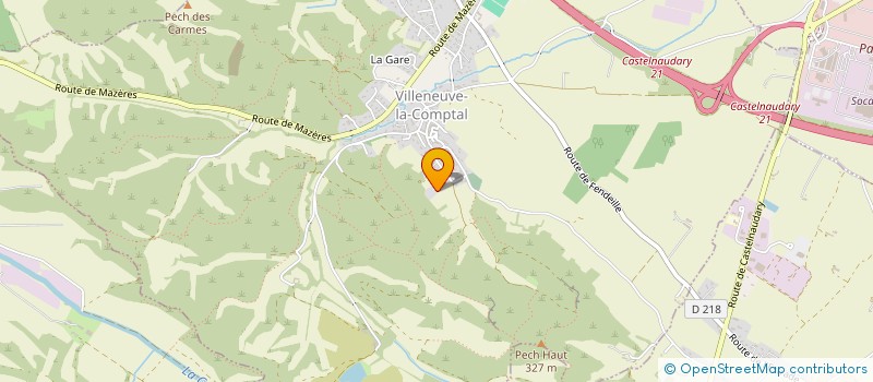 localisation de l'entreprise MONSIEUR MATTHEW JOHN HURST  LES BRUNELS