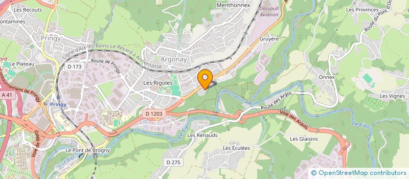 localisation de l'entreprise MONSIEUR MATTHEW KNOWLES  ARGONAY