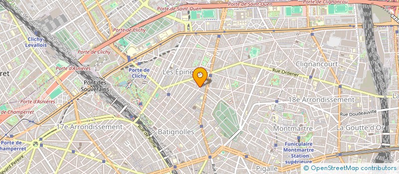 localisation de l'entreprise MONSIEUR MATTHEW LANGSLEY  PARIS