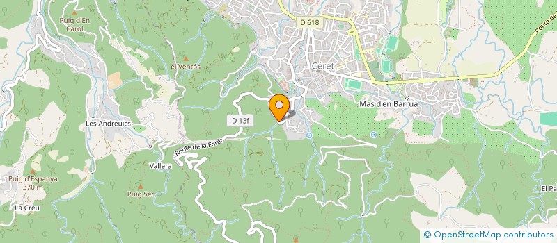 localisation de l'entreprise MONSIEUR MATTHEW LIVOTI  CERET