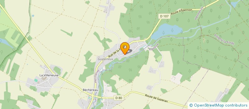 localisation de l'entreprise MONSIEUR MATTHEW MARQUES  HERMERAY