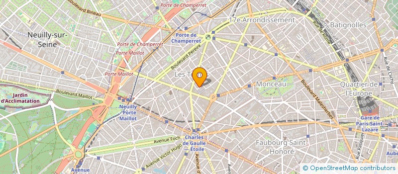 localisation de l'entreprise MONSIEUR MATTHEW PEARCE  PARIS