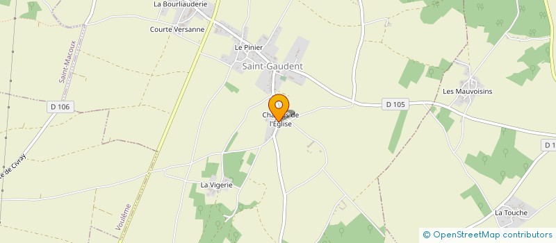 localisation de l'entreprise MONSIEUR MATTHEW REGAN  CIVRAY