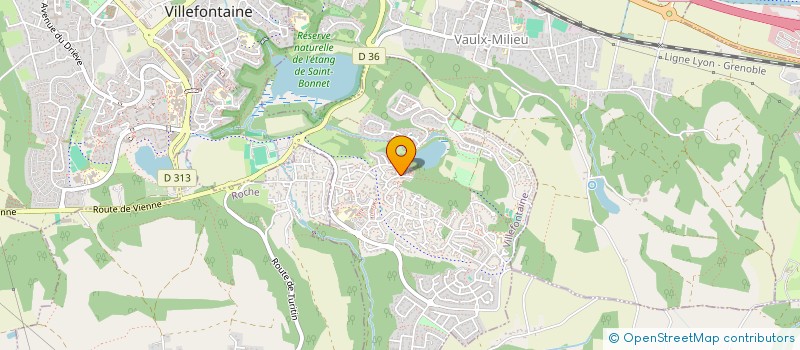 localisation de l'entreprise MONSIEUR MATTHEW REYNAUD  VILLEFONTAINE