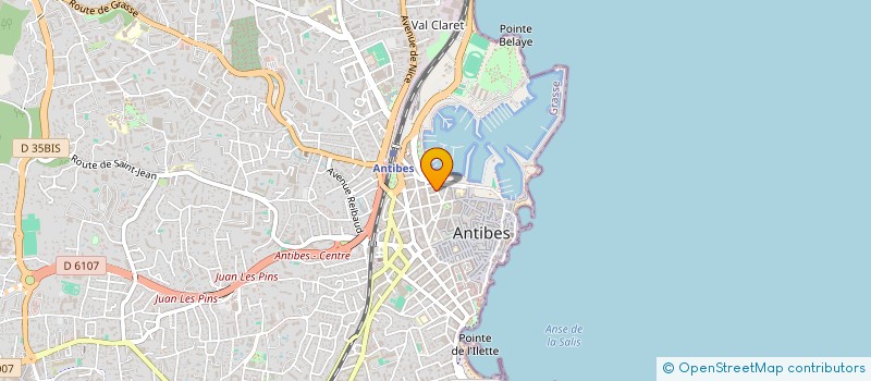 localisation de l'entreprise MONSIEUR MATTHEW RIDEALGH à ANTIBES