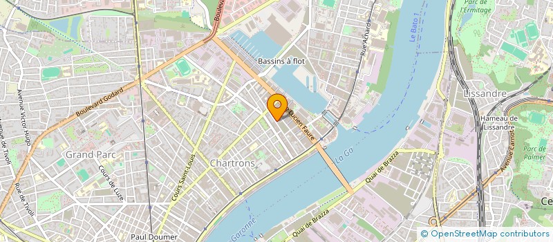 localisation de l'entreprise MONSIEUR MATTHEW ROSS  BORDEAUX