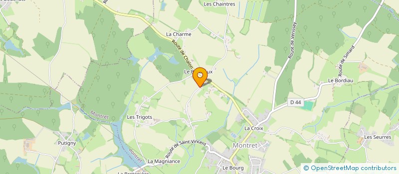 localisation de l'entreprise MONSIEUR MATTHEW SEIGLER  MONTRET