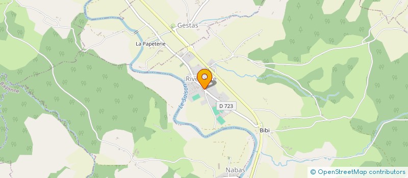 localisation de l'entreprise MONSIEUR MATTHEW STUART LANE  RIVEHAUTE