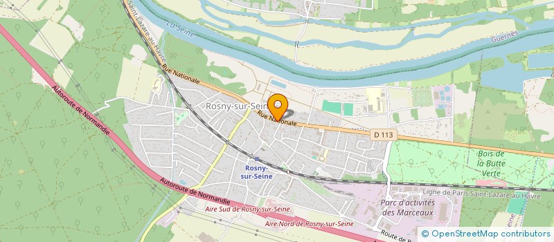 localisation de l'entreprise MONSIEUR MATTHEW VALTON  ROSNY-SUR-SEINE