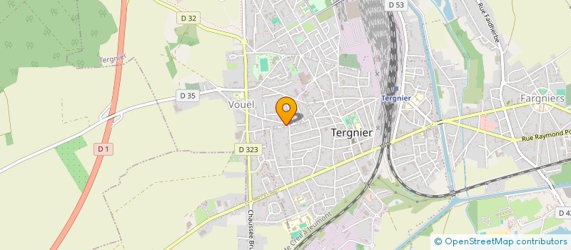 localisation de l'entreprise MONSIEUR MATTHEW VERCOUTERE  TERGNIER