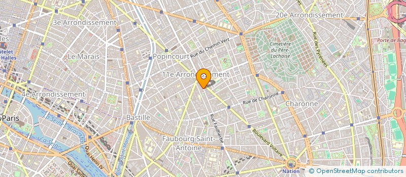 localisation de l'entreprise MONSIEUR MATTHEW WALLICK  PARIS