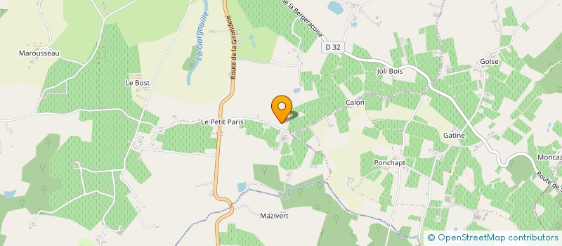 localisation de l'entreprise MONSIEUR MATTHEW WALLIS à MONTPEYROUX
