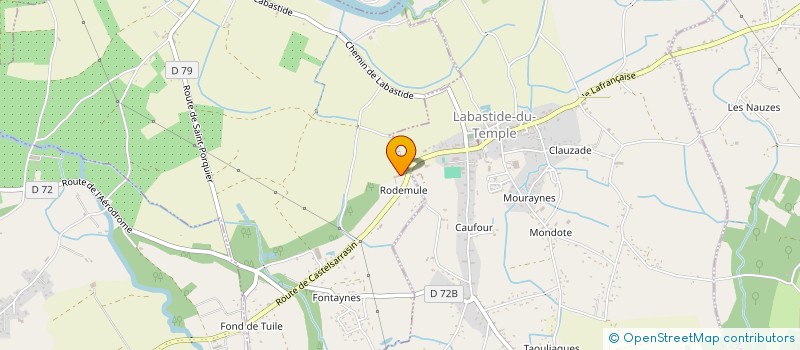 localisation de l'entreprise MONSIEUR MATTHEW YOUNG  LES BARTHES