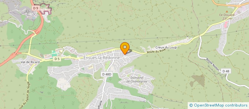 localisation de l'entreprise MONSIEUR MATTHIAS ALEMANY  ENSUES-LA-REDONNE