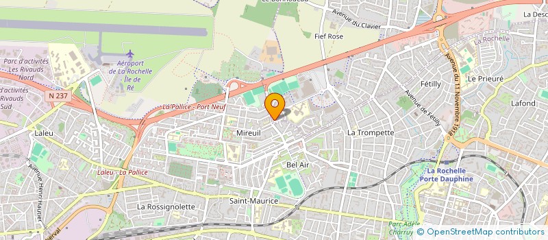 localisation de l'entreprise MONSIEUR MATTHIAS BONEDEAU  LAGORD