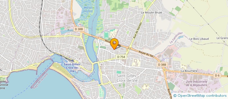 localisation de l'entreprise MONSIEUR MATTHIAS BONNET  SAINT-GILLES-CROIX-DE-VIE