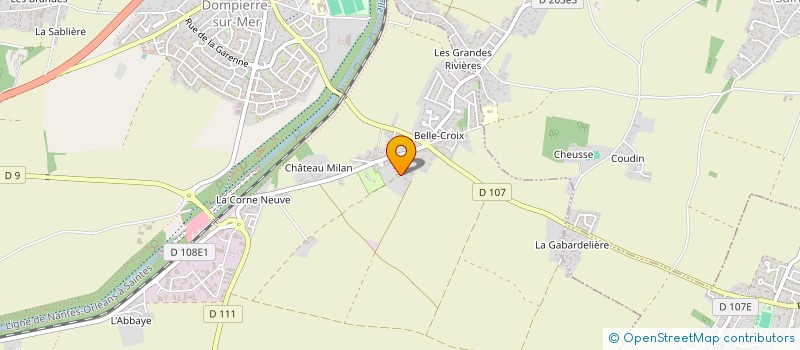 localisation de l'entreprise MONSIEUR MATTHIAS BOULERNE  DOMPIERRE-SUR-MER