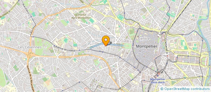 localisation de l'entreprise MONSIEUR MATTHIAS BRAHIM à MONTPELLIER