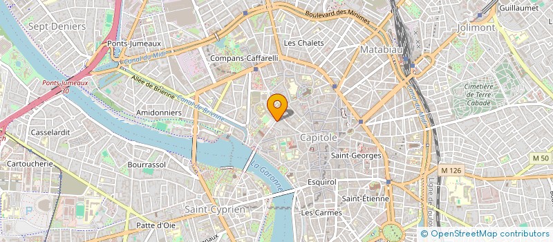 localisation de l'entreprise MONSIEUR MATTHIAS BROSOLO à TOULOUSE